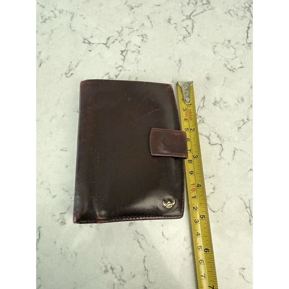 Vintage Golden Head Leather  Wallet. Made in Germany.